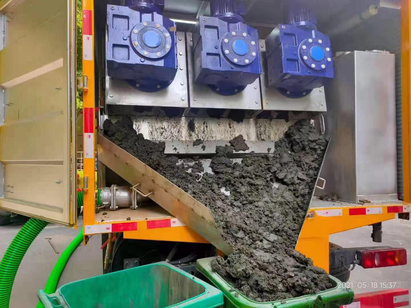 铜梁化粪池清掏城市维护站-泥浆净化干湿分离处理